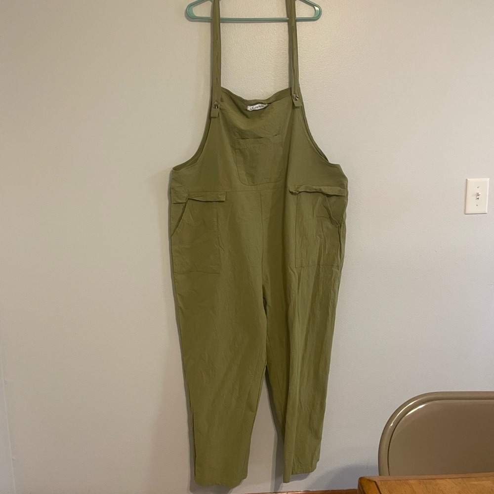 Olive Green 4x bibs